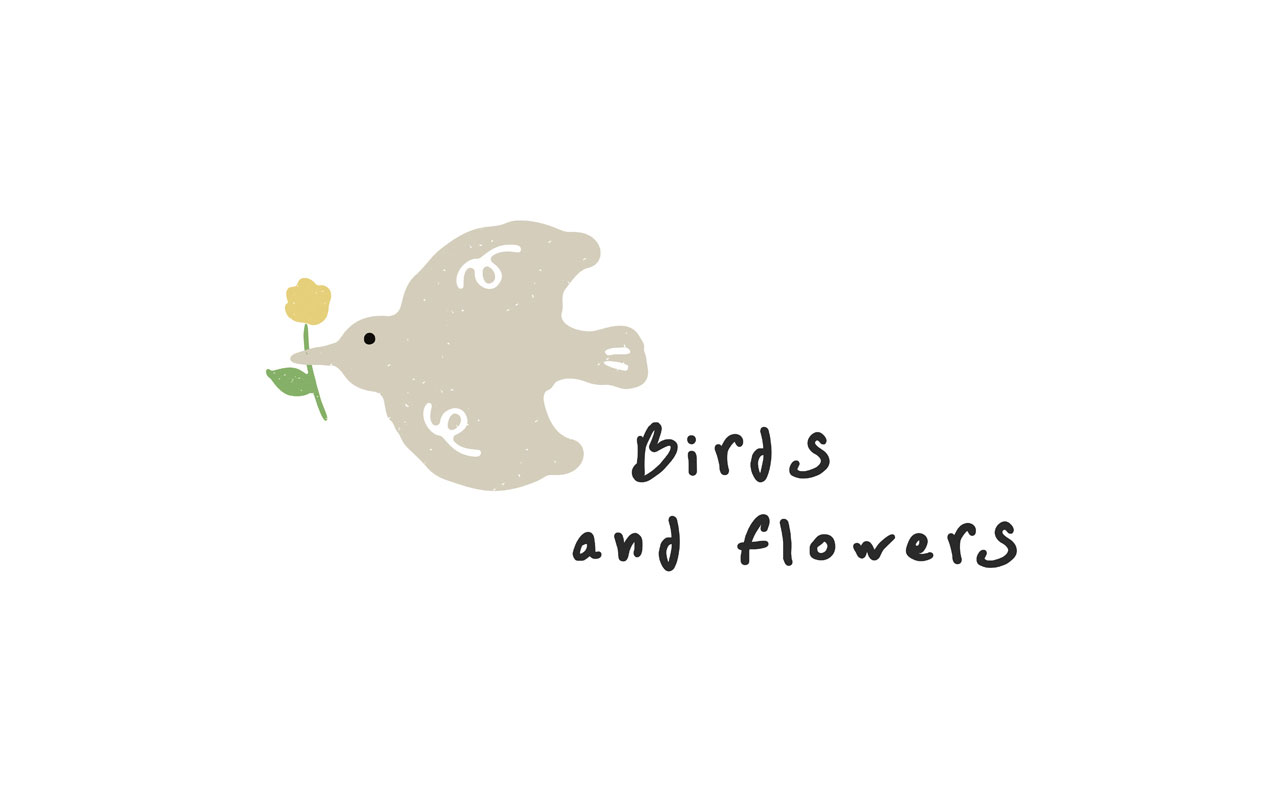 飞鸟与花
