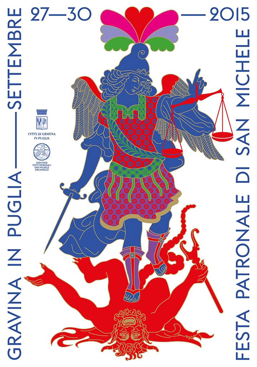 Poster for the Saint Michael Patronal festival